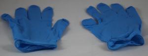 Blue Nitrile Powder Free Gloves