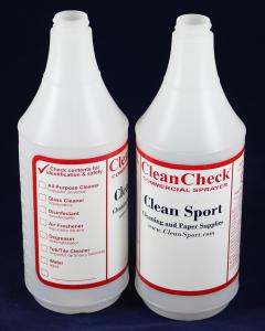 Clean Check Empty Quart Bottle