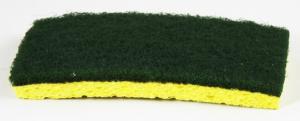 Green Scrubber Sponge